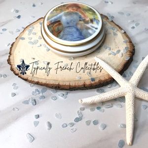 Vtg Renoir Painting Ternet Limoges Trinket Box